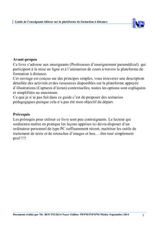 Guide de l'enseignant Moodleur