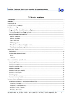Guide de l'enseignant Moodleur