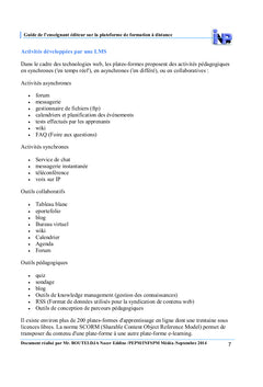 Guide de l'enseignant Moodleur