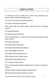 L'universitarisation de la formation en soins infirmiers et Bologne