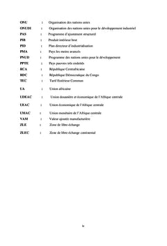 L'action de la Commission Economique des Nations Unies pour L'Afrique
