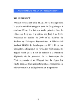 Mes premiers pas en entrepreneuriat