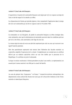 La loi sur la nationalité irakienne vis-à-vis de la loi française