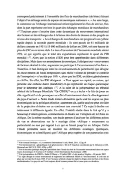 Investissements étrangers et nécessité de la responsabilité sociale