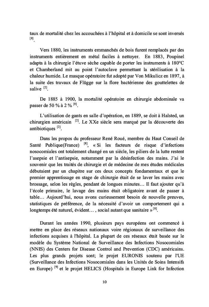 Les infections du site opératoire