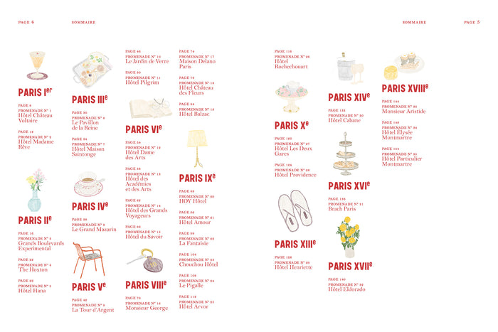 Paris chéri - Hotel book