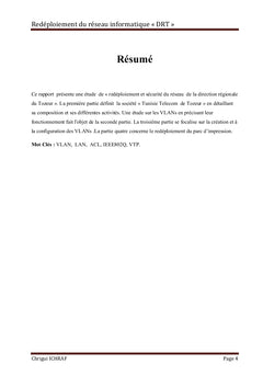 Redéploiement du réseau informatique
