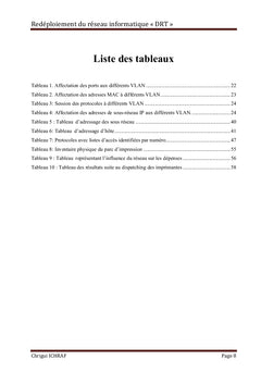 Redéploiement du réseau informatique