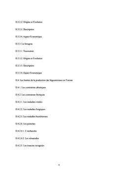 Inventaire de l'entomofaune de cultures de légumineuses alimentaires