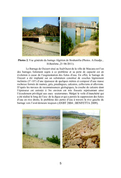 Perte de capacité dans les barrages situés dans les zones arides