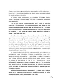 Prévention des Accidents de la Route au Bénin
