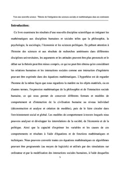 Vers une nouvelle science