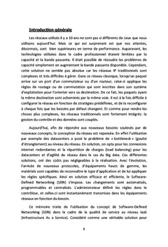La qualité de service au niveau IaaS Vers l'utilisation du concept SDN