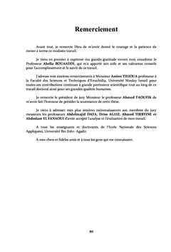 Etude expérimentale de performances thermiques d'un CCP