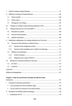 Etude expérimentale de performances thermiques d'un CCP