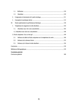 Etude expérimentale de performances thermiques d'un CCP