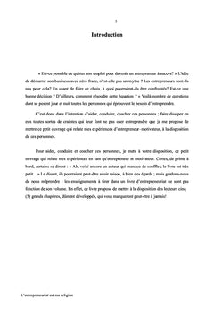 L'entrepreneuriat est ma religion