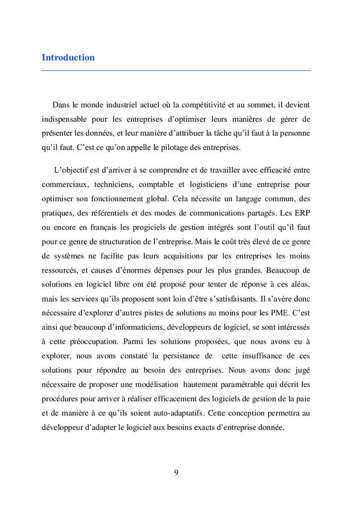 Conception d'un logiciel auto-adaptatif