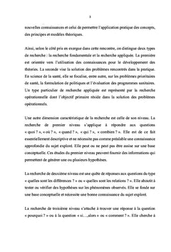 Méthodes de recherche scientifique en santé publique