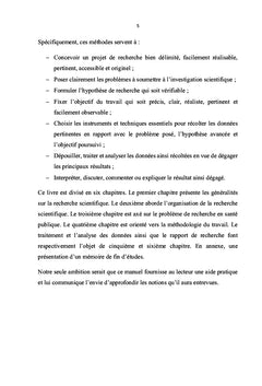 Méthodes de recherche scientifique en santé publique