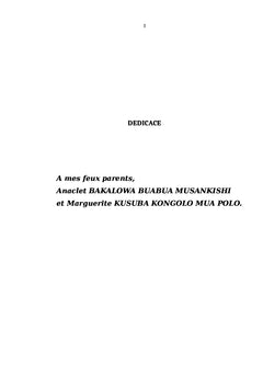 La philosophie de management et des affaires en RD Congo