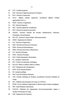 La philosophie de management et des affaires en RD Congo