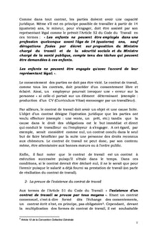 Le droit du travail au Tchad