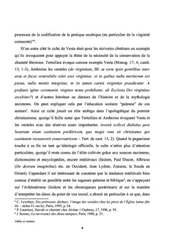 AbbEs et Vestales
