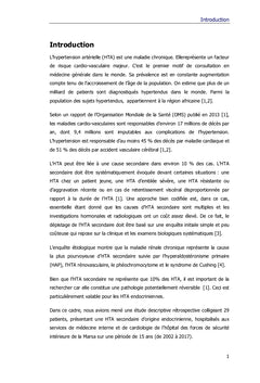 L'hypertension artérielle secondaire d'origine endocrinienne