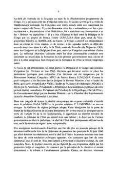 Le Parcours Institutionnel et Politique en RDC
