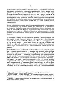 Le Parcours Institutionnel et Politique en RDC