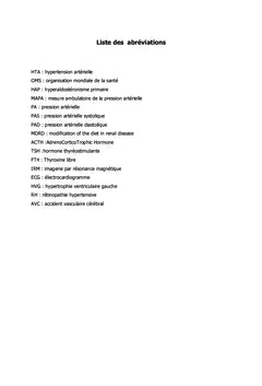 L'hypertension artérielle secondaire d'origine endocrinienne