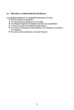 Comptabilité générale