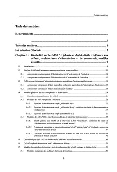 Architectures d'alimentation et de commande d'actionneurs