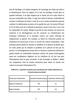 Biomasse et charbon (combustibles non-pétroliers)