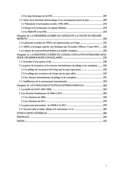 Faillite de la gouvernance et crise de la construction nationale au Congo-Kinshasa