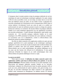 E-santé: utilisation des objets connectés et applications mobiles santé