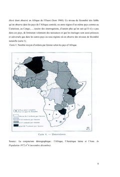 Diversité de la fécondité en Afrique subsaharienne depuis 1960