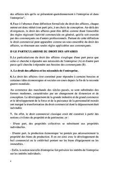 Droit des affaires