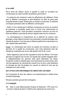Droit des affaires