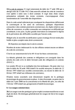 Droit des affaires