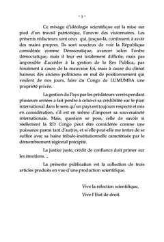 Revue d'Aspects Juridico-politique du CONGO MERTRI