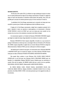 Le rétablissement des liens familiaux