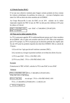 Tarification en Douane