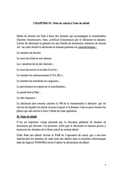 Tarification en Douane