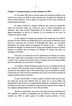 De la guerre et des violences à l'est de la RDC. 15.10.1996 au 24.01.2019