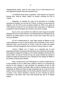 De la guerre et des violences à l'est de la RDC. 15.10.1996 au 24.01.2019