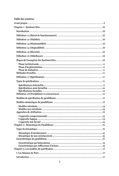 Méthodes formelles pour le parallélisme