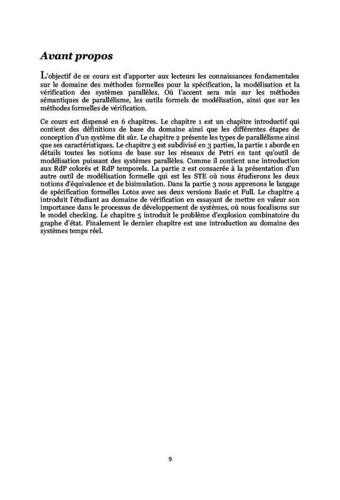 Méthodes formelles pour le parallélisme