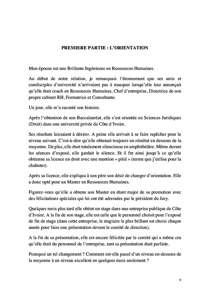 RÉUSSIR SA VIE:Comment choisir la bonne orientation ?